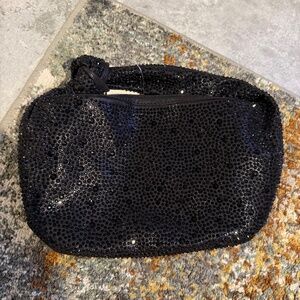 Studded Black Evening Bag